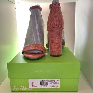 Sam Edelman Yaro Block Heel Basketweave Sandals